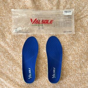 VALSOLE Blue Athletic Insoles - 9/9.5 - NWT